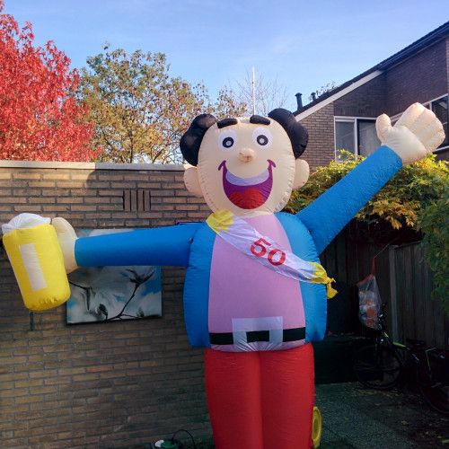 Abraham met bierglas 3,0 meter