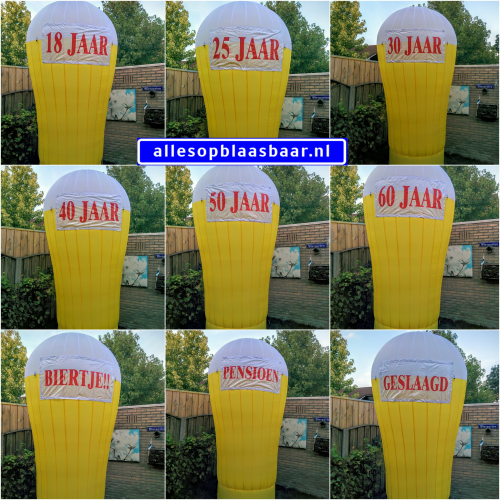 Bierglas 3,5 meter