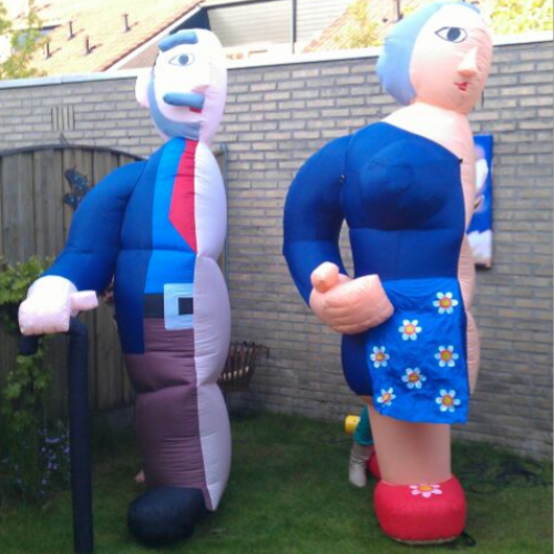 Halve Abraham & Halve Sarah 2,9 meter traditioneel